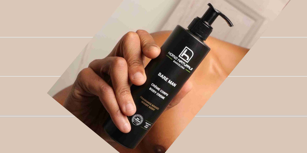 Crema corporal para hombre