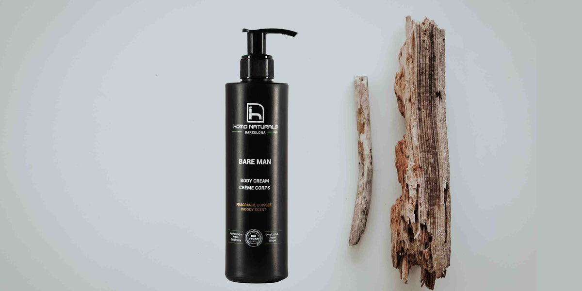Crema corporal para hombre