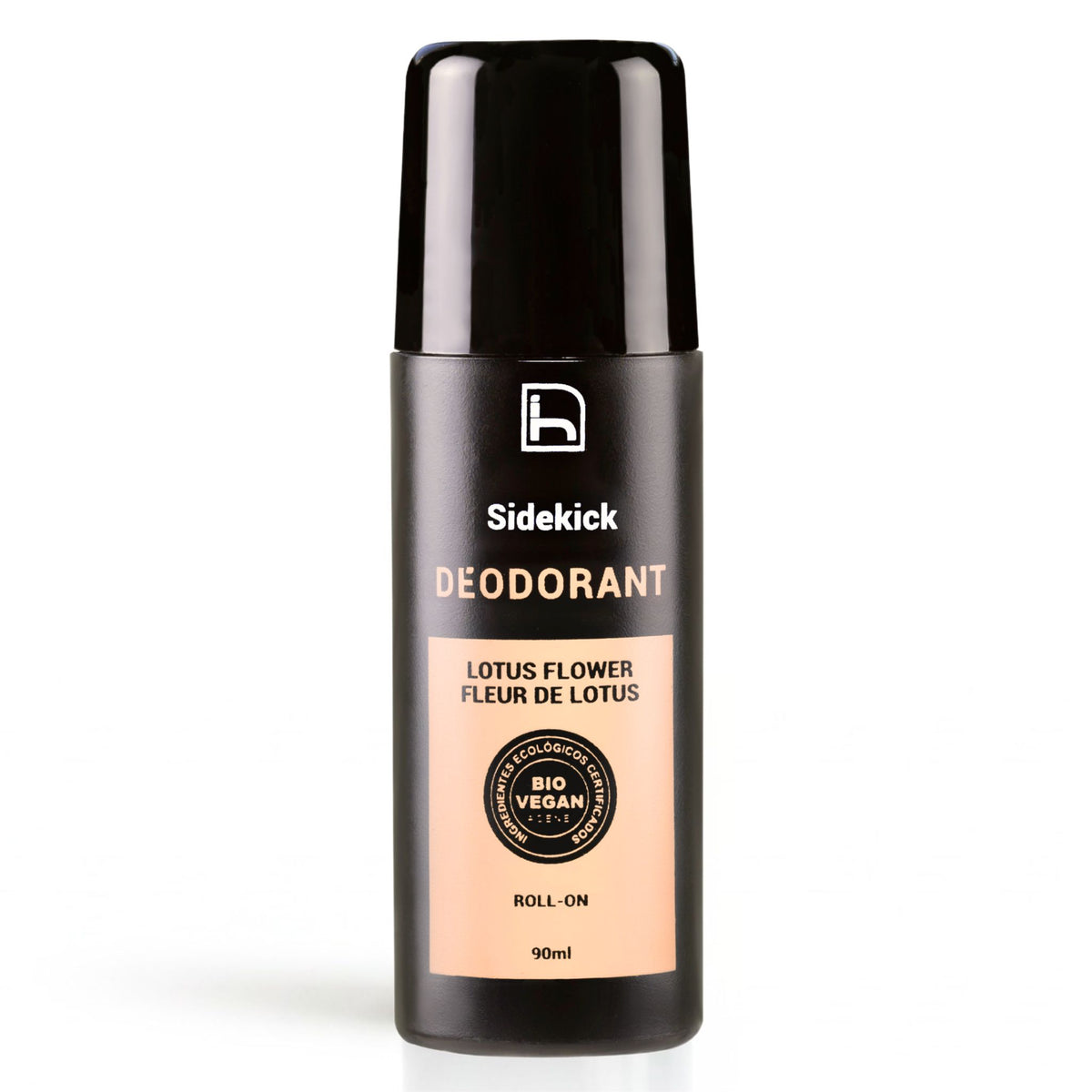 Mejor desodorante natural para hombre en roll-on. Certificado bio y vegan. Sin aluminio y sin alcohol. Sin parabenos. Fórmula antibacteriana 24 horas. Certificado ecológico y vegano.
